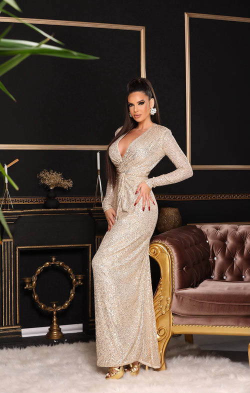 Gaia Sequins Dress