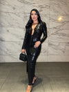 ALIDA METALLIC DRESS