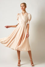 Angelina Satin Dress