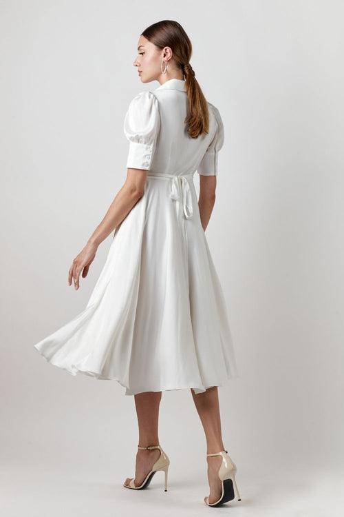 Angelina Satin Dress