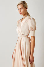 Angelina Satin Dress