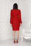 Full Back Alissa Lurex Dress perfect for a party