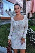 Classic Pink Tweed