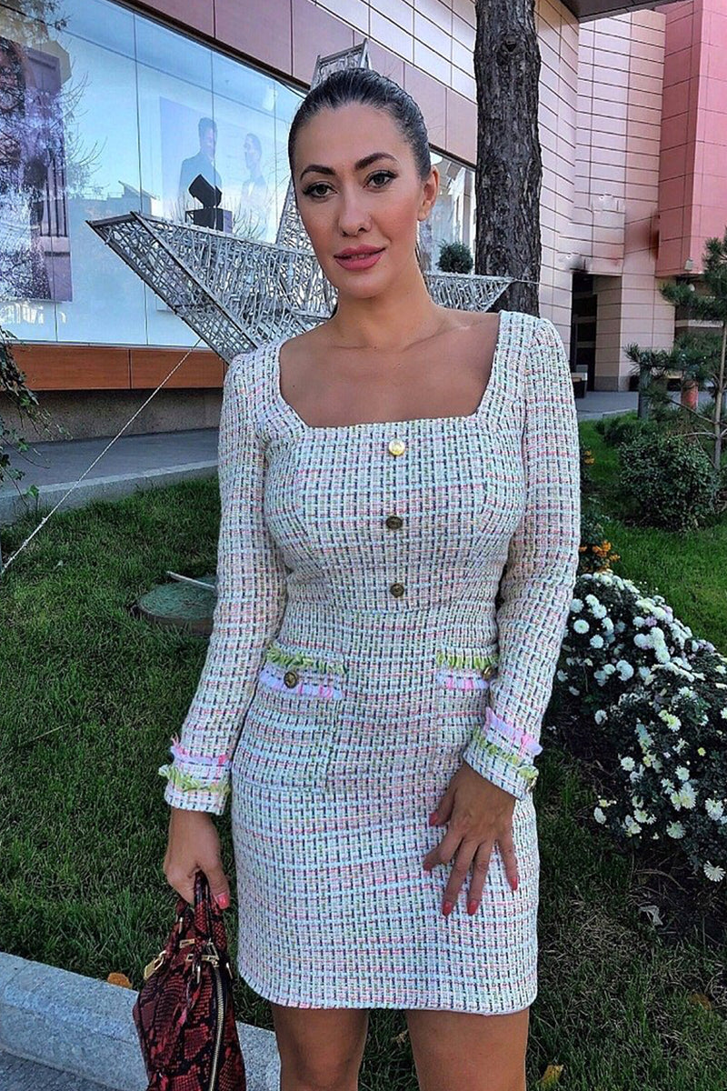 Classic Pink Tweed