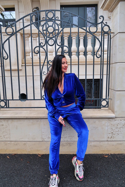 Alyna Velvet Tracksuit