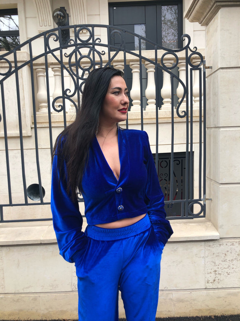 Alyna Velvet Tracksuit