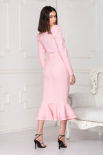 La Dolce Vita Midi Dress back details.