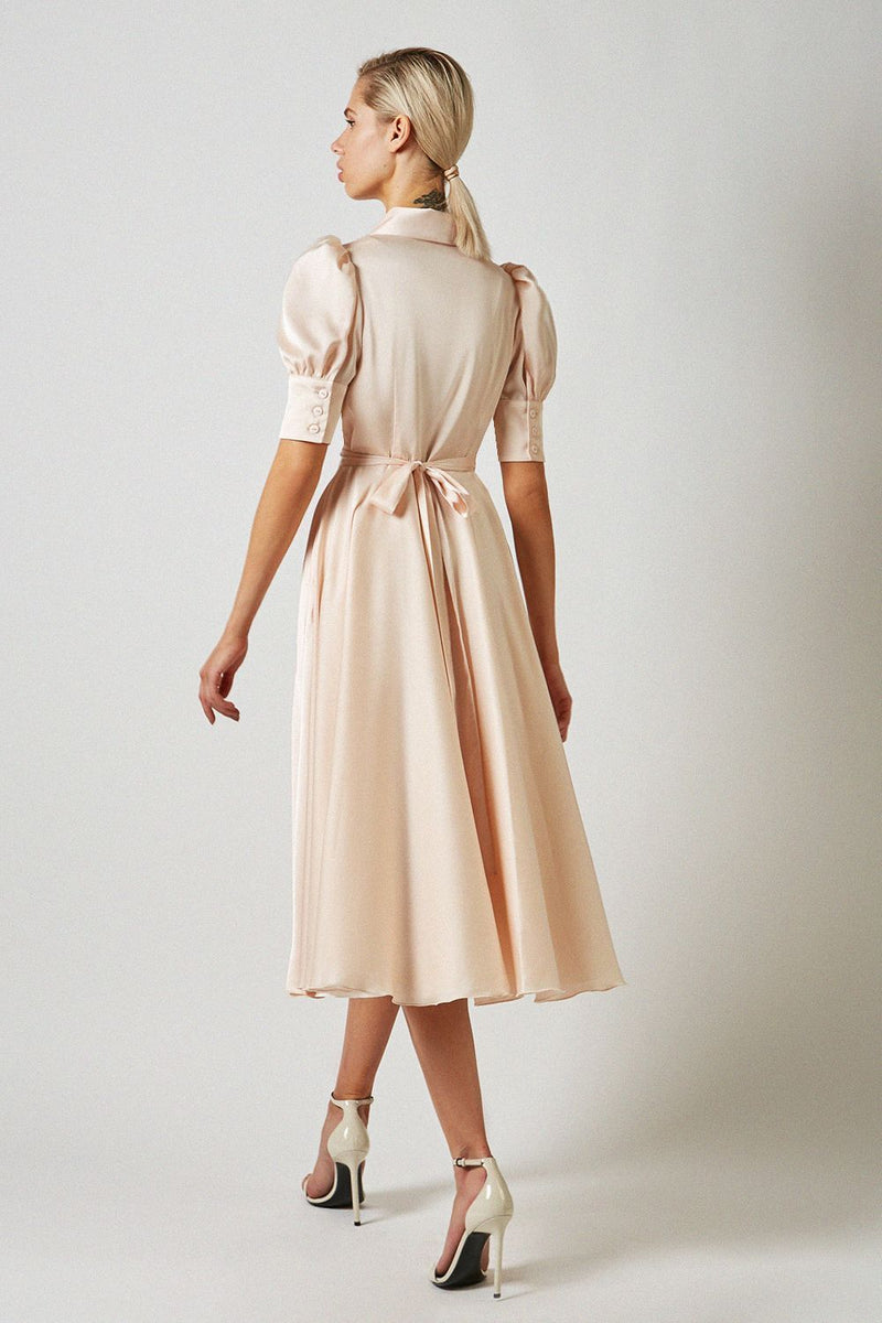 Angelina Satin Dress
