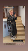 Anisia Leather Trench
