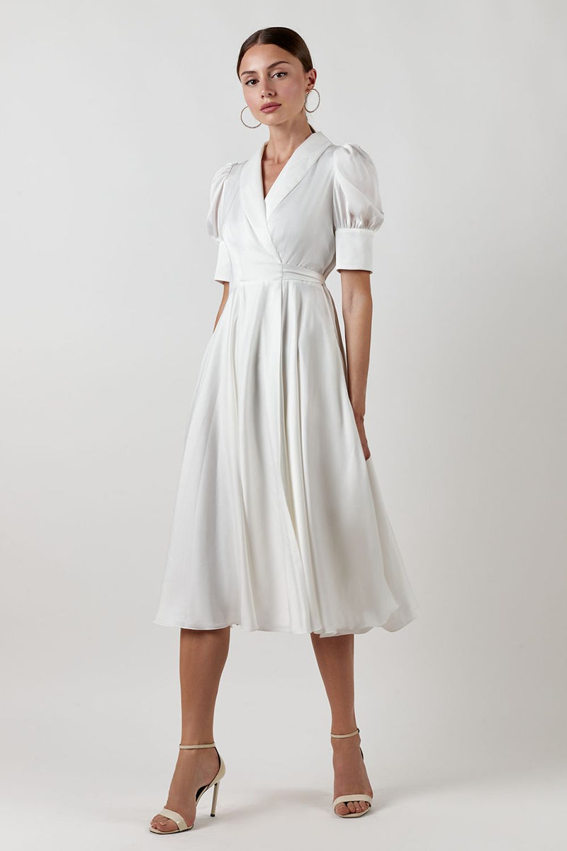 Angelina Satin Dress