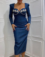 Ariana Denim Dress