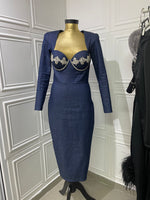 Ariana Denim Dress